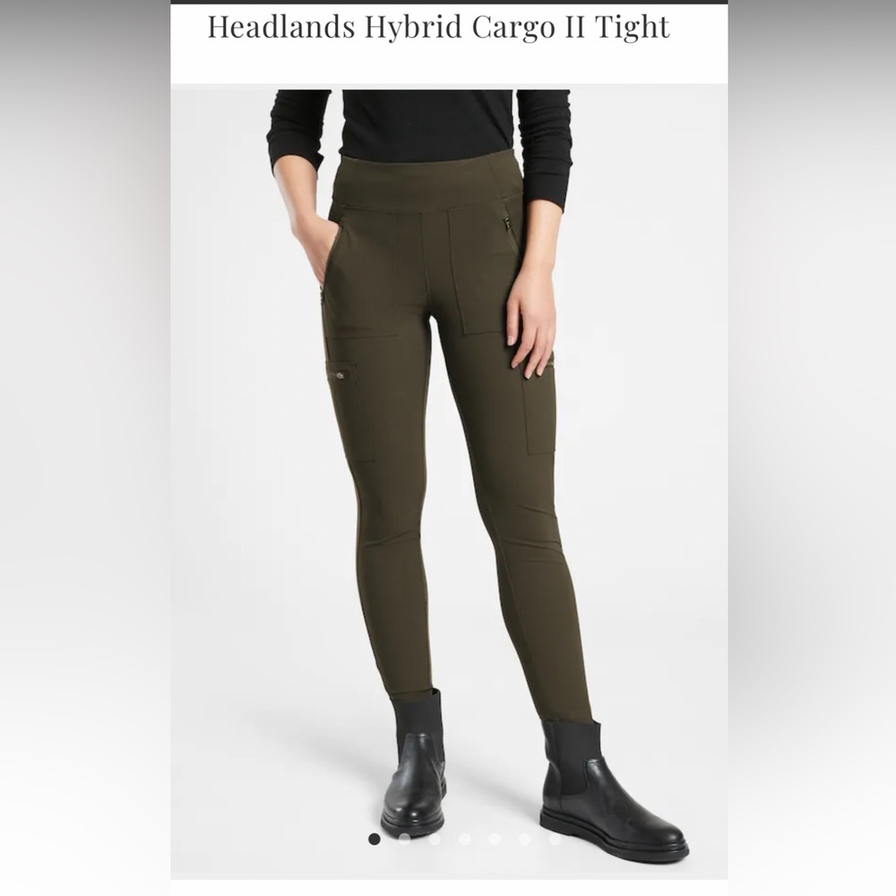 Athleta Hybrid Cargo II Tight